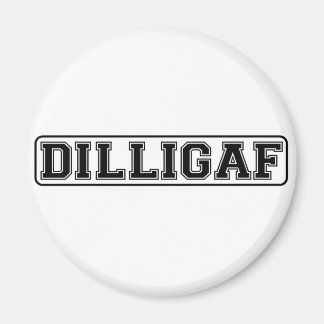 Íman DILLIGAF - Engraçado rude "Pareço-me com um A"
