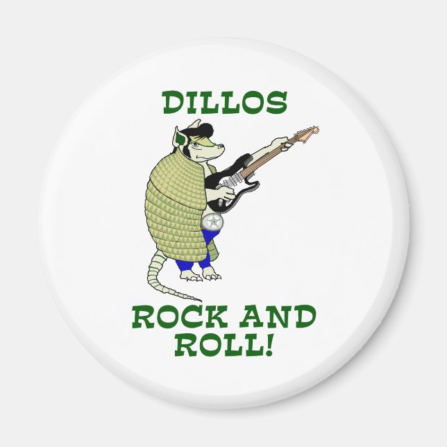 Íman Dillos Rock and Roll (Frente)