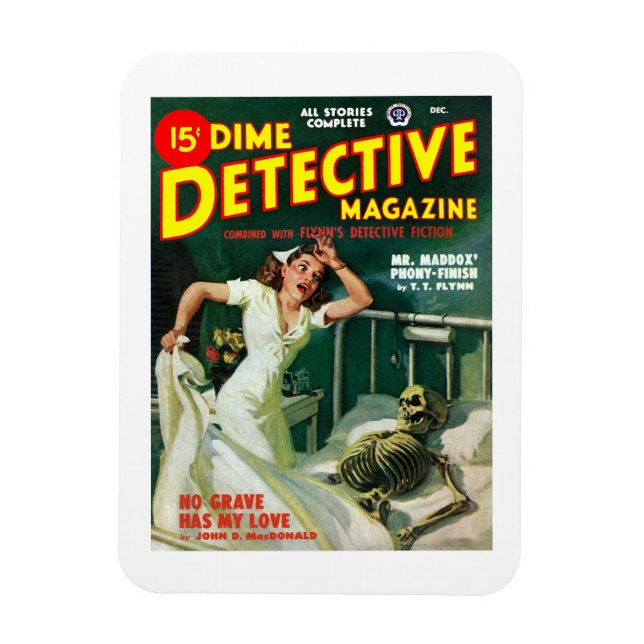 Íman Dime Detetive Magazine (Dez, 1948) (Vertical)