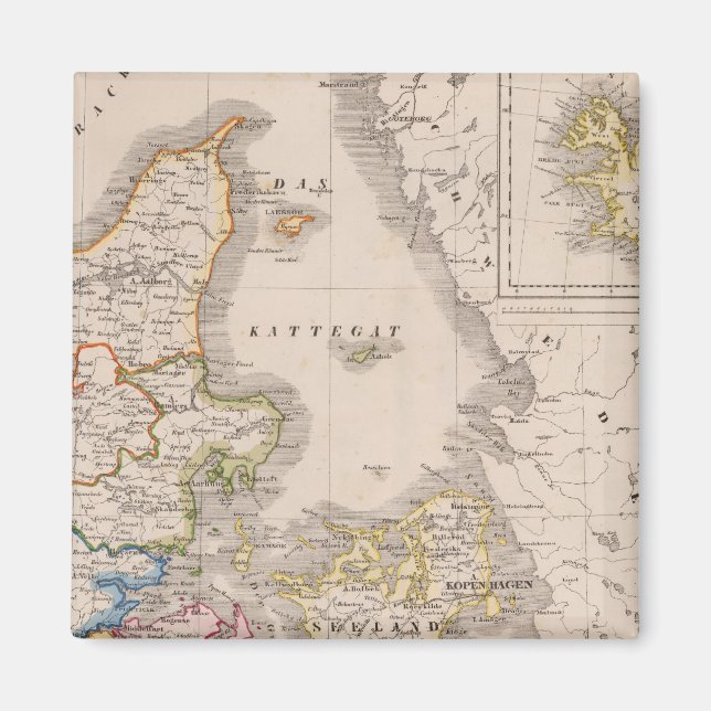 Íman Dinamarca e Alemanha (Frente)