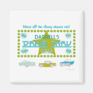 Íman Diner Retro Drive-Thru (grn)