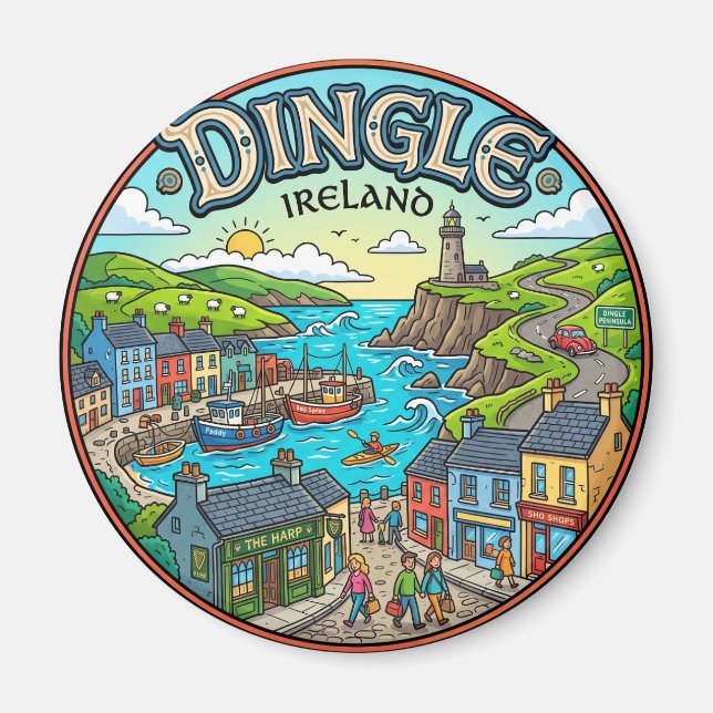 Íman Dingle Irlanda (Frente)