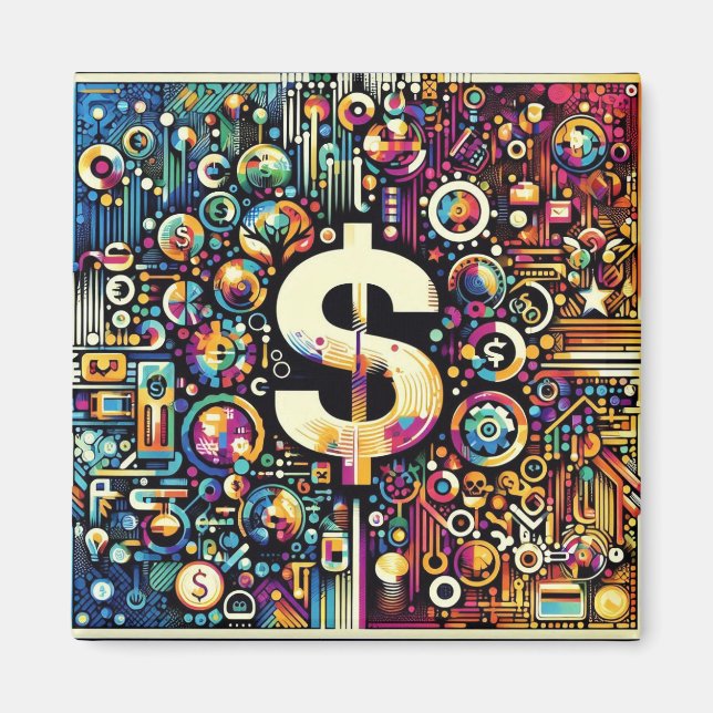 Íman Dinheiro (Frente)