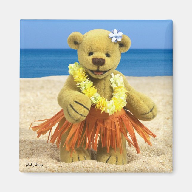 Íman Dinky Bears Hula Dancer (Frente)