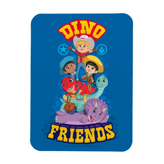 Íman Dino Friends | Dino Ranch (Vertical)