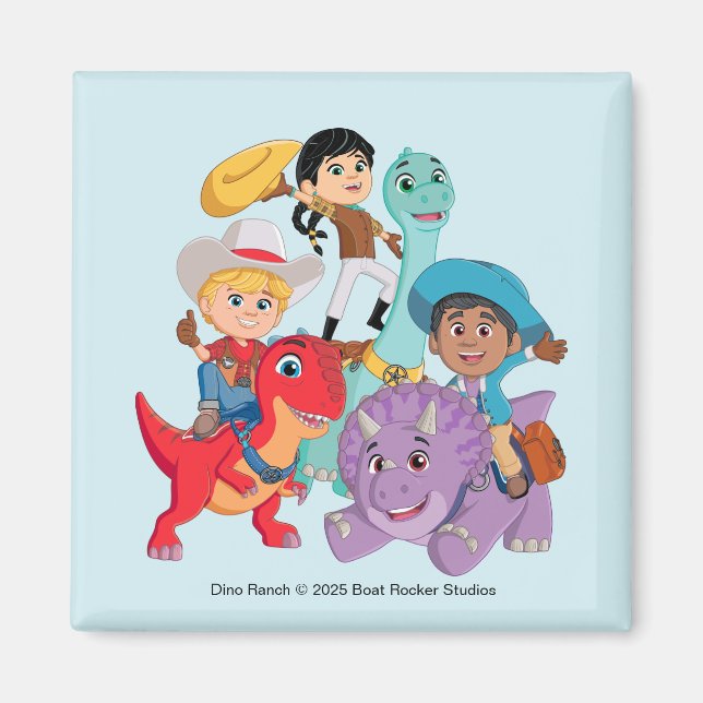 Íman Dino Ranch Yee Haw! (Frente)