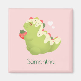Íman Dinosaur de Matcha de Morango