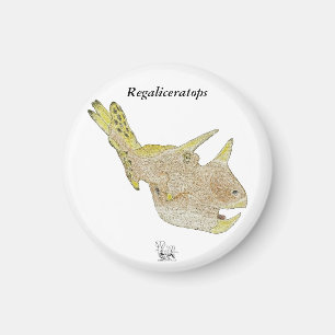 Íman Dinossaur Magnet Regaliceratops Greg Paul