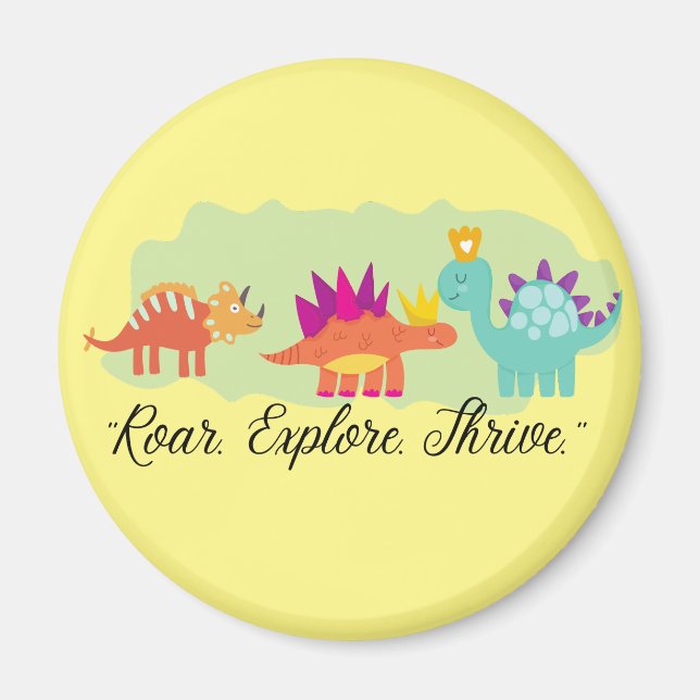 Íman Dinossauro (Frente)