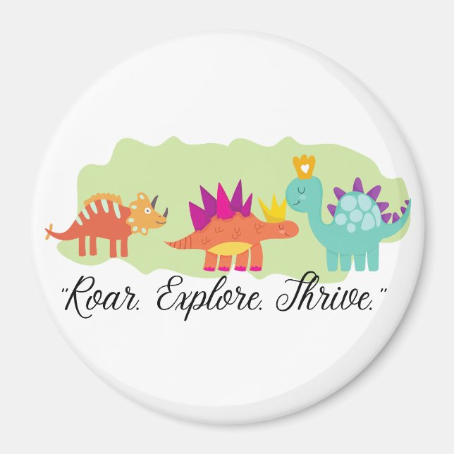 Íman Dinossauro (Frente)