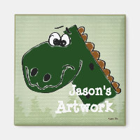 Dinossauro Animado Mostre seu Trabalho de arte inf
