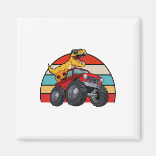 Íman Dinossauro Caminhão Monstro Preguiçoso Halloween C