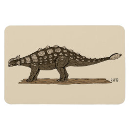 Íman Dinossauro Cretáceo Ankylosaurus