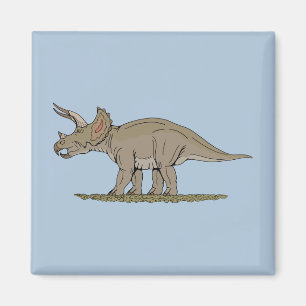 Íman Dinossauro Cretáceo Tricerátops