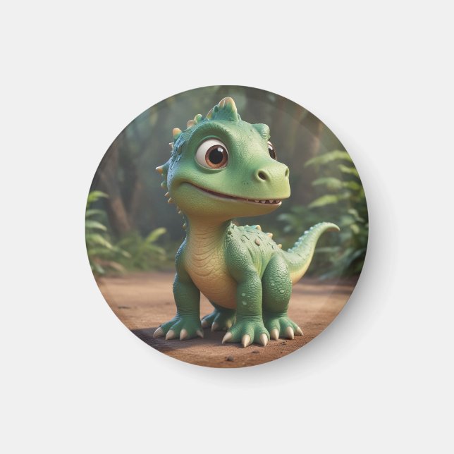 Íman Dinossauro Gato (Frente)
