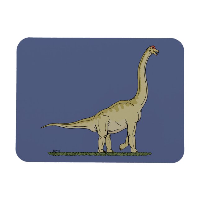 Íman Dinossauro Jurássico Brachiossauro (Horizontal)