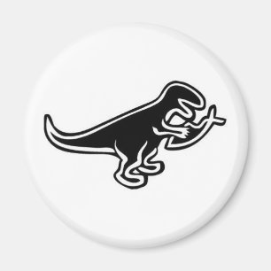 Íman Dinossauro que come o ímã dos peixes de Jesus