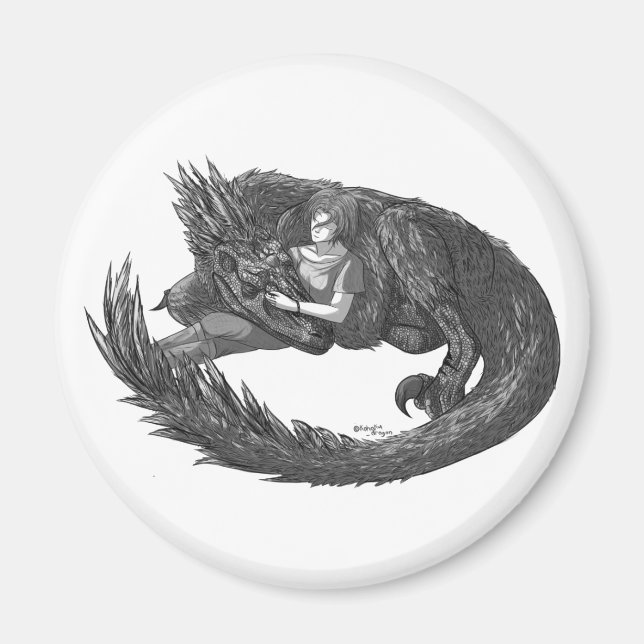 Íman Dinossauro Sonolento (Frente)