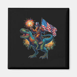 Íman Dinossauro T Rex Andando Sasquatch Bigfoot Engraça