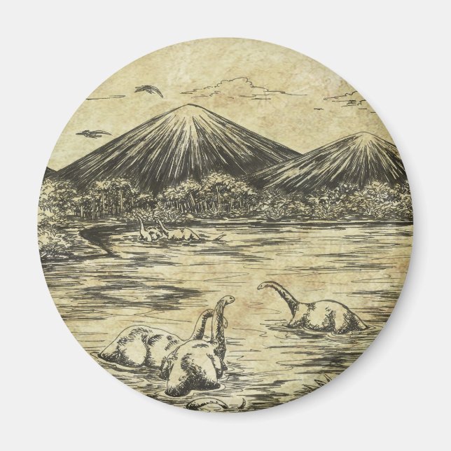 Íman Dinossauros (Frente)