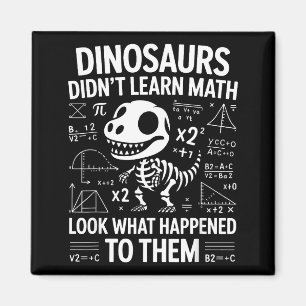 Íman Dinossauros Não Aprenderam Matemática Professor de