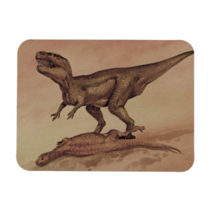Íman Dinossauros Vintage, Giganotosaurus Carnívoro