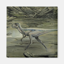 Íman Dinossauros Vintage, um Hypsilophodon Cretáceo