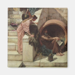 Íman Diógenes por John William Waterhouse