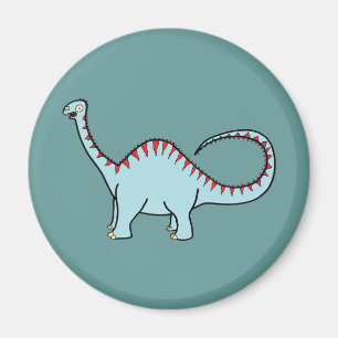 Íman Diplodocus Azul