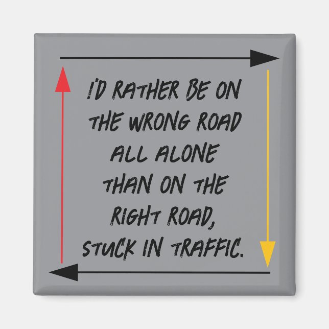 Íman Direções da Vida (Frente)