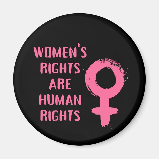 Íman Direitos das mulheres são direitos humanos (Frente)