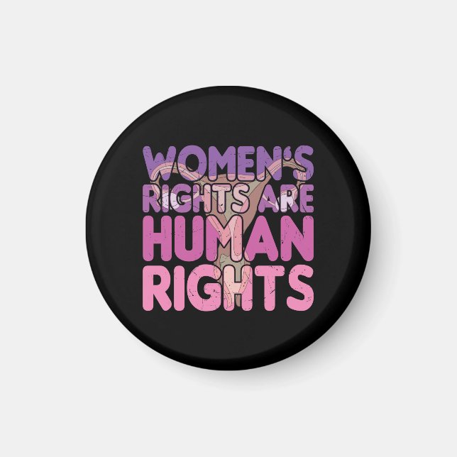 Íman Direitos das mulheres são direitos humanos | Pró-e (Frente)