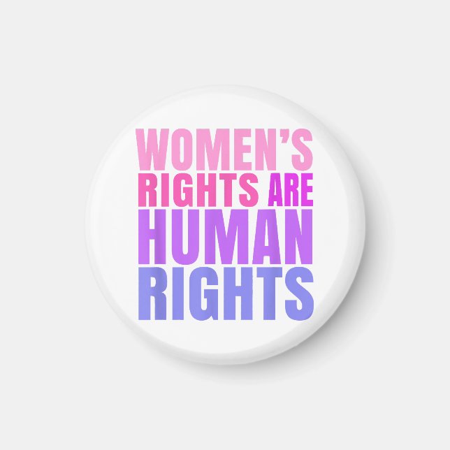 Íman Direitos Humanos Mulheres à Direita (Frente)