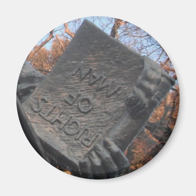 Íman Direitos Magnetos Do Homem (Frente)