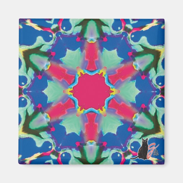 Íman Diretiva Caleidoscópio (Frente)