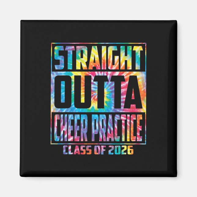 Íman Direto da Prática de Cheer Formatura Divertida 202 (Frente)
