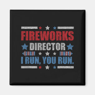 Íman Diretor de Fogos de Artifício Engraçado do Dia 4 d