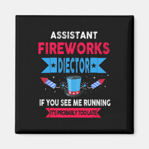 Íman Diretor de Fogos de Artifício Istmo Você Corre 4 D