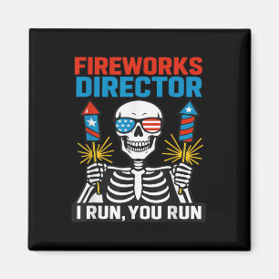 Íman Diretor de Fogos de Artifício Se Eu Corro Você Cor