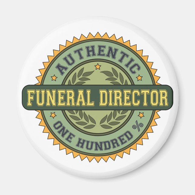 Íman Diretor Funeral Autêntico (Frente)