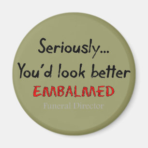 Íman Diretor Funeral/Design do Funny Hearse Engraçado M