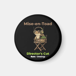Íman Diretor Mise-en-Toad Edição do Diretor Cinema Pun
