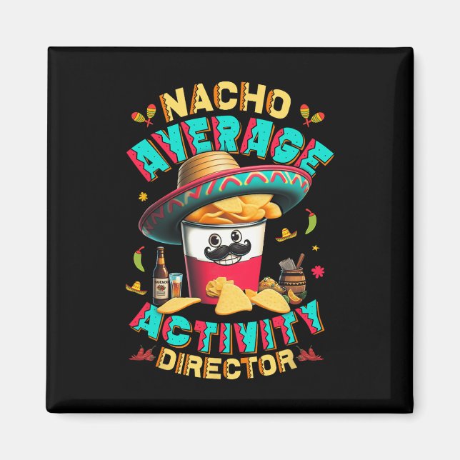 Íman Diretor Nacho Atividade Média Diretor Cinco De  (Frente)