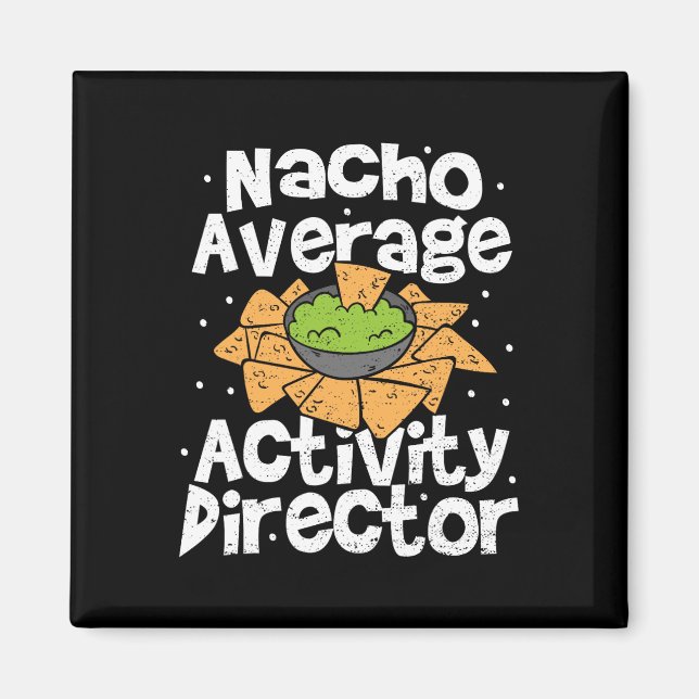 Íman Diretor Nacho Média de Atividade Diretor - Cinco (Frente)