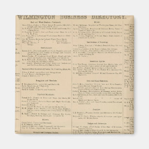 Íman Diretório comercial de Wilmington Delaware
