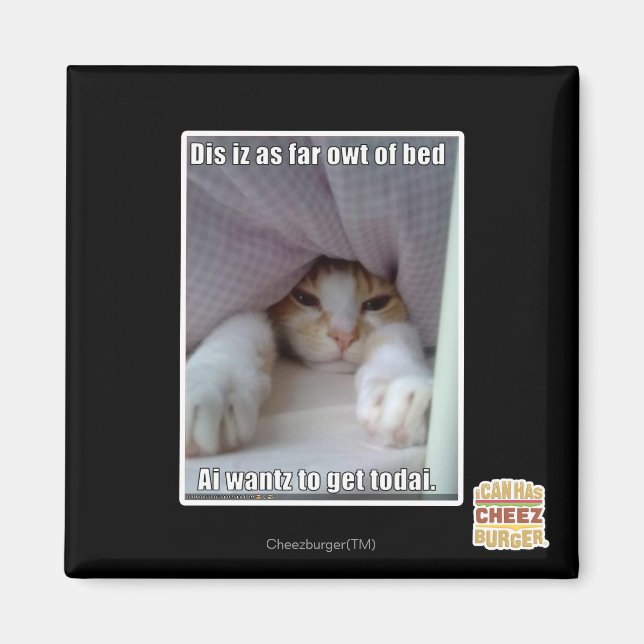 Íman Dis iz tão longe da cama. (Frente)