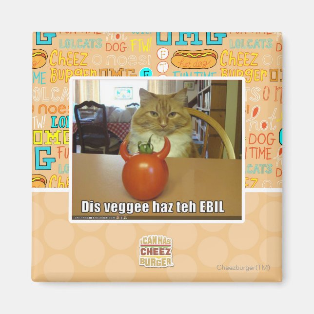 Íman Dis veggee haz o EBIL (Frente)