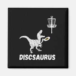 Íman Disc Golf Dinossauro Frolfing T-rex Dino Divertido