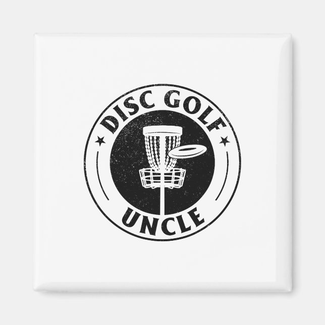Íman Disc Golf Uncle - Disc Golfing Uncle Disc Golf Pla (Frente)