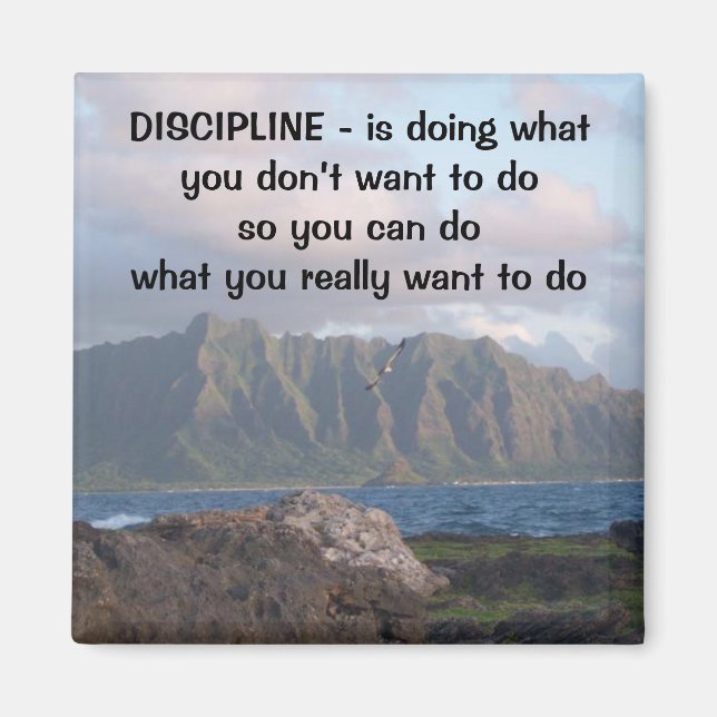 Íman Disciplina (Frente)